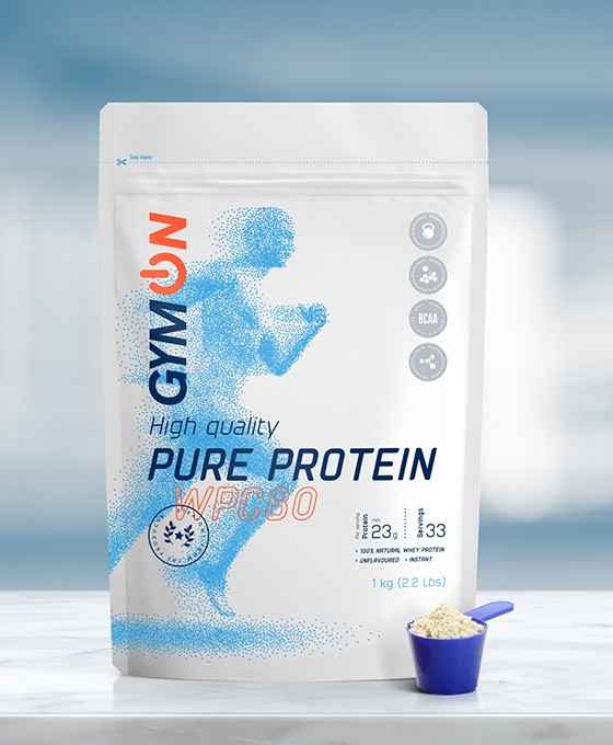 Pure whey protein concentrate